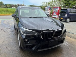 2017年式　BMW　X１　X Drive 18d　 クロ　落札しました！